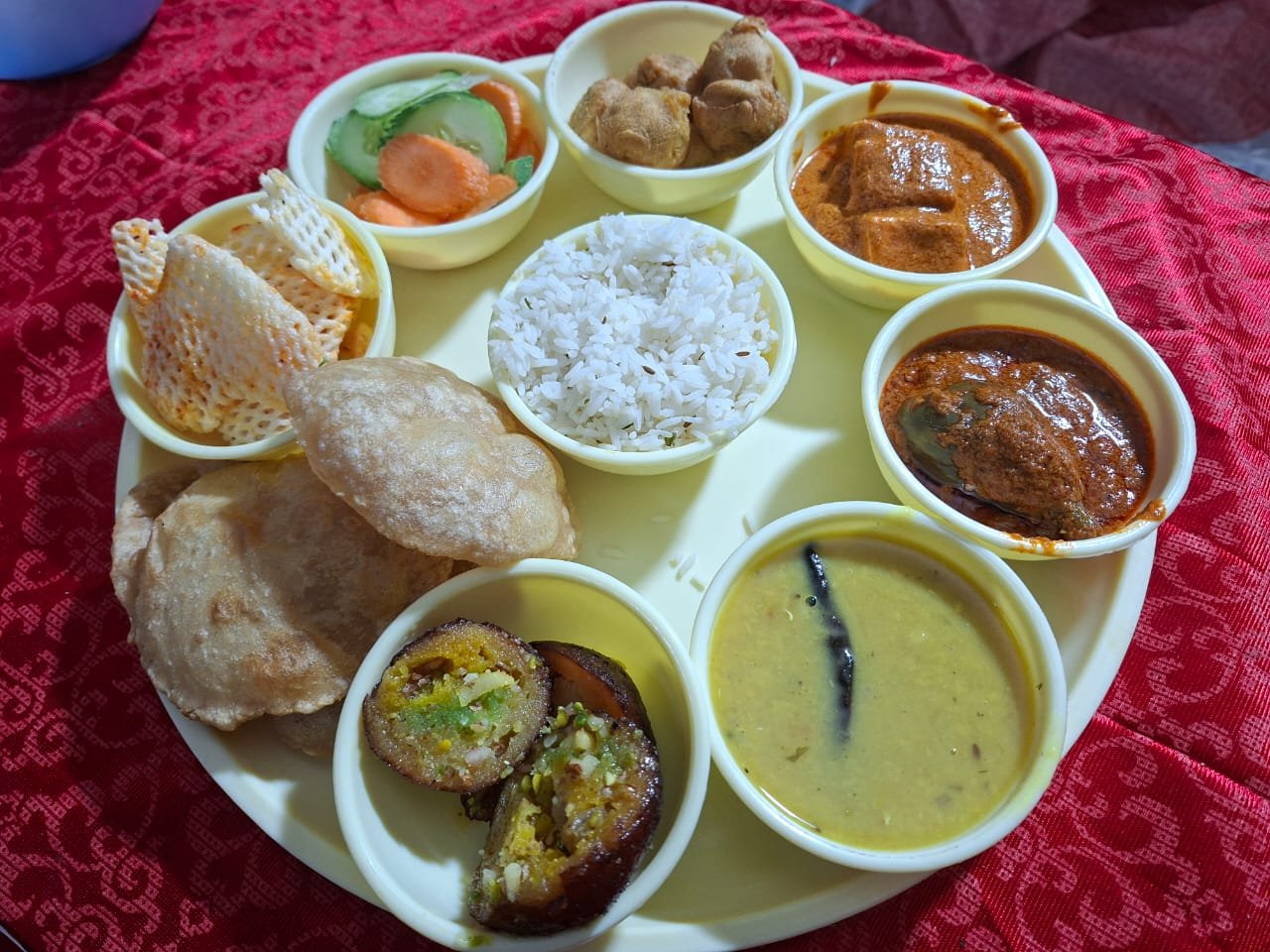 Vegetarian Thali Catering Pune