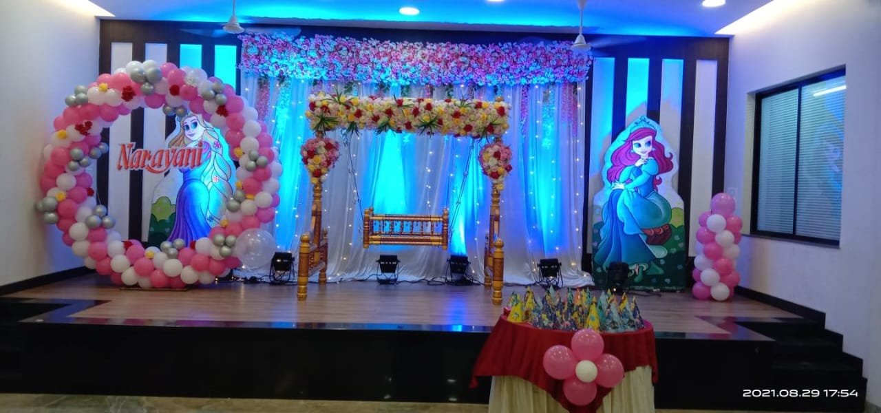 Wedding Stage Decoration by Moryaa Caterers Pune